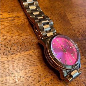 Michael Kors pink face watch!